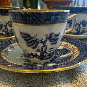 Real Royal Dolton Demitasse cups and saucers.